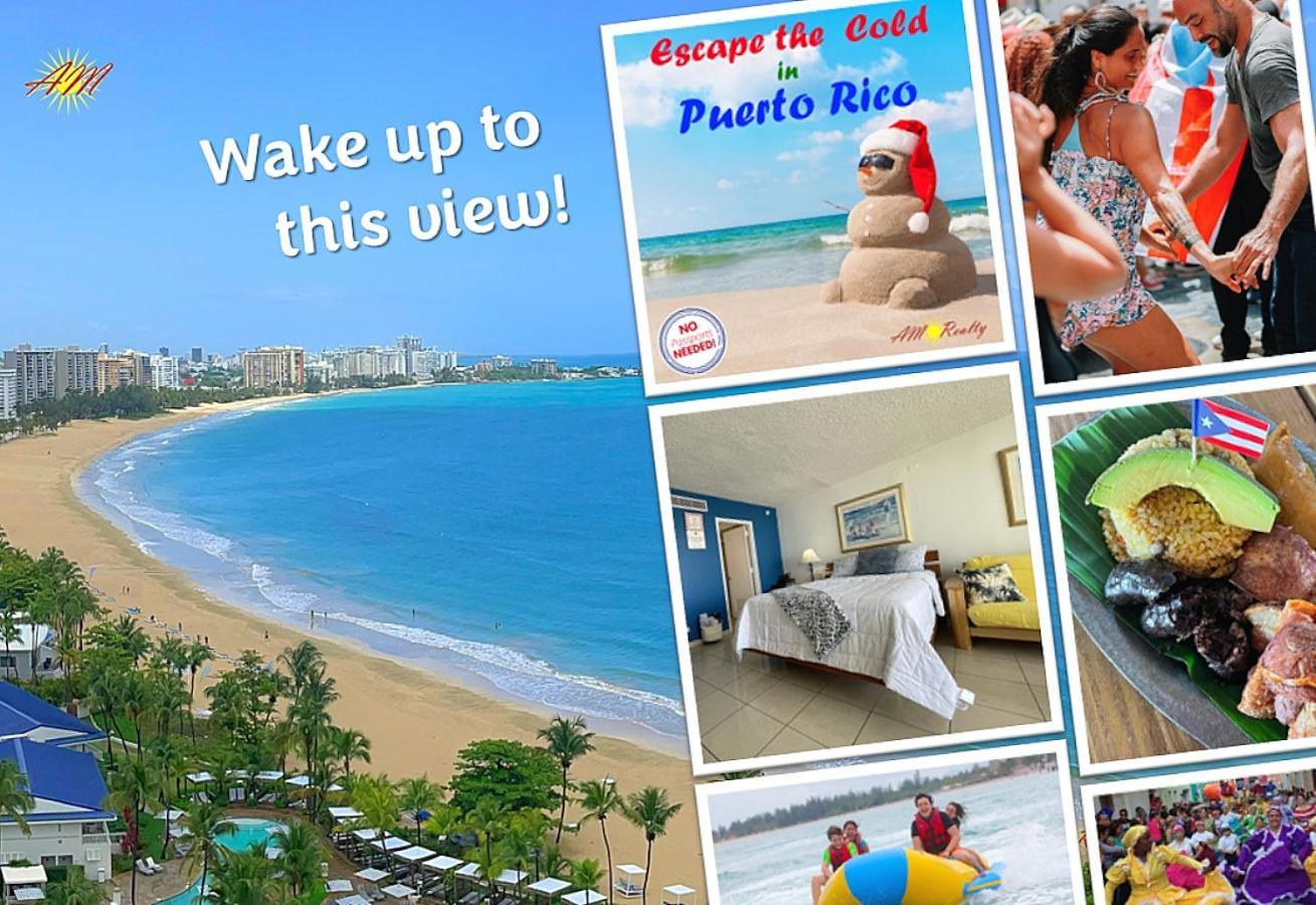 סן חואן Tropical Studio At The Beach In Isla Verde מראה חיצוני תמונה